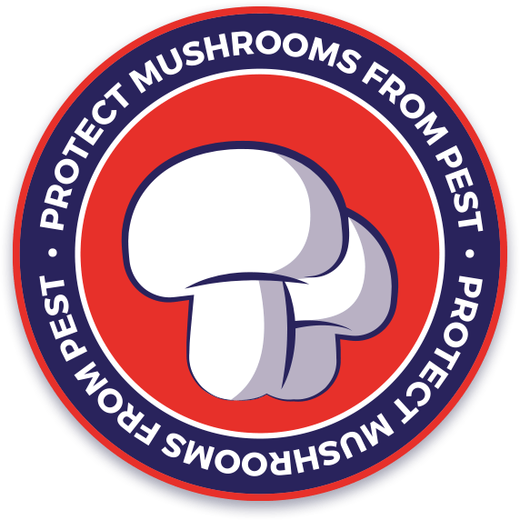 Protect mushrooms from pest - logo